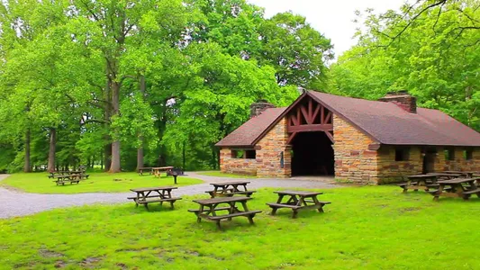 Exterior view of shelter